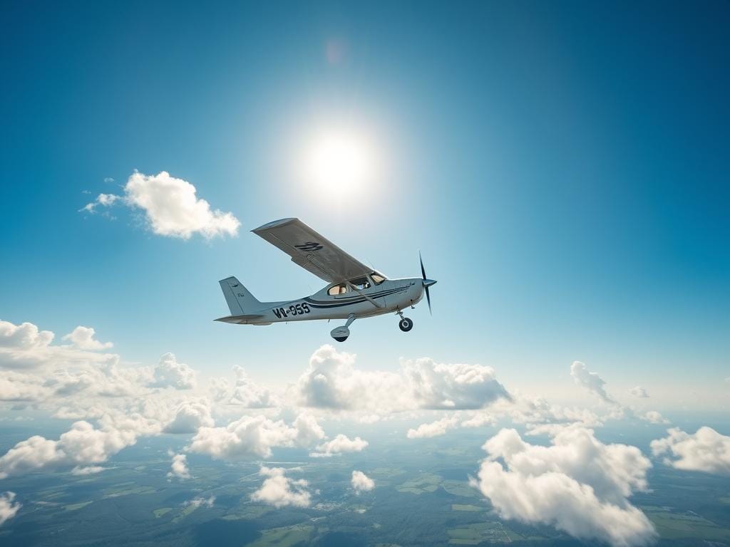 Flying a Cessna